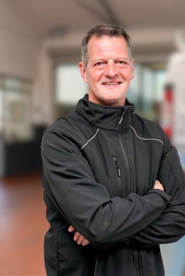 Detlef Frenken Mitglied des Teams ins Wegberg